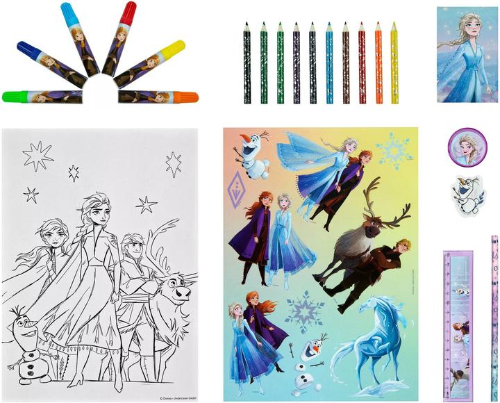 Productafbeelding Undercover Kleurset Disney Frozen 35 stuks