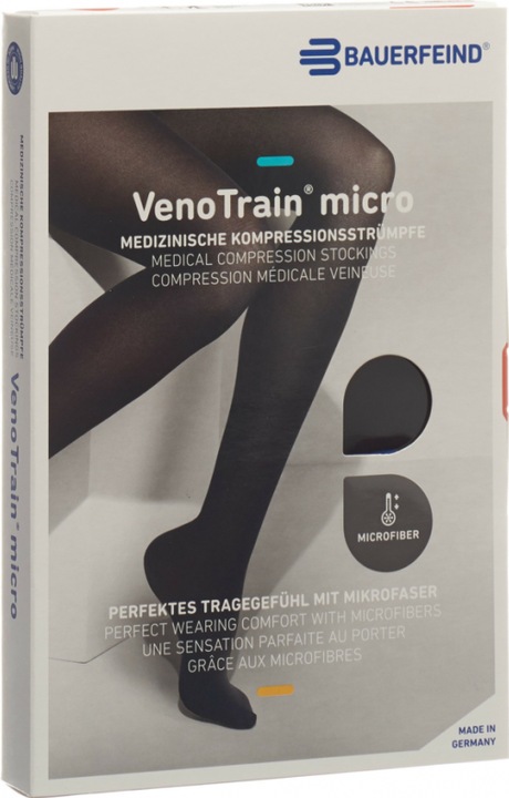 Immagine prodotto Veno Train MICRO A-TU KKL2 L plus/long geschlossene Fussspitze schwarz (L)