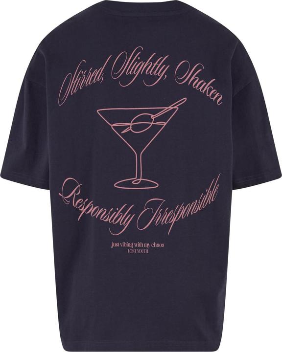 Image du produit Lost Youth Oversized Tee - Responsibly Irresponsible navy S (S)