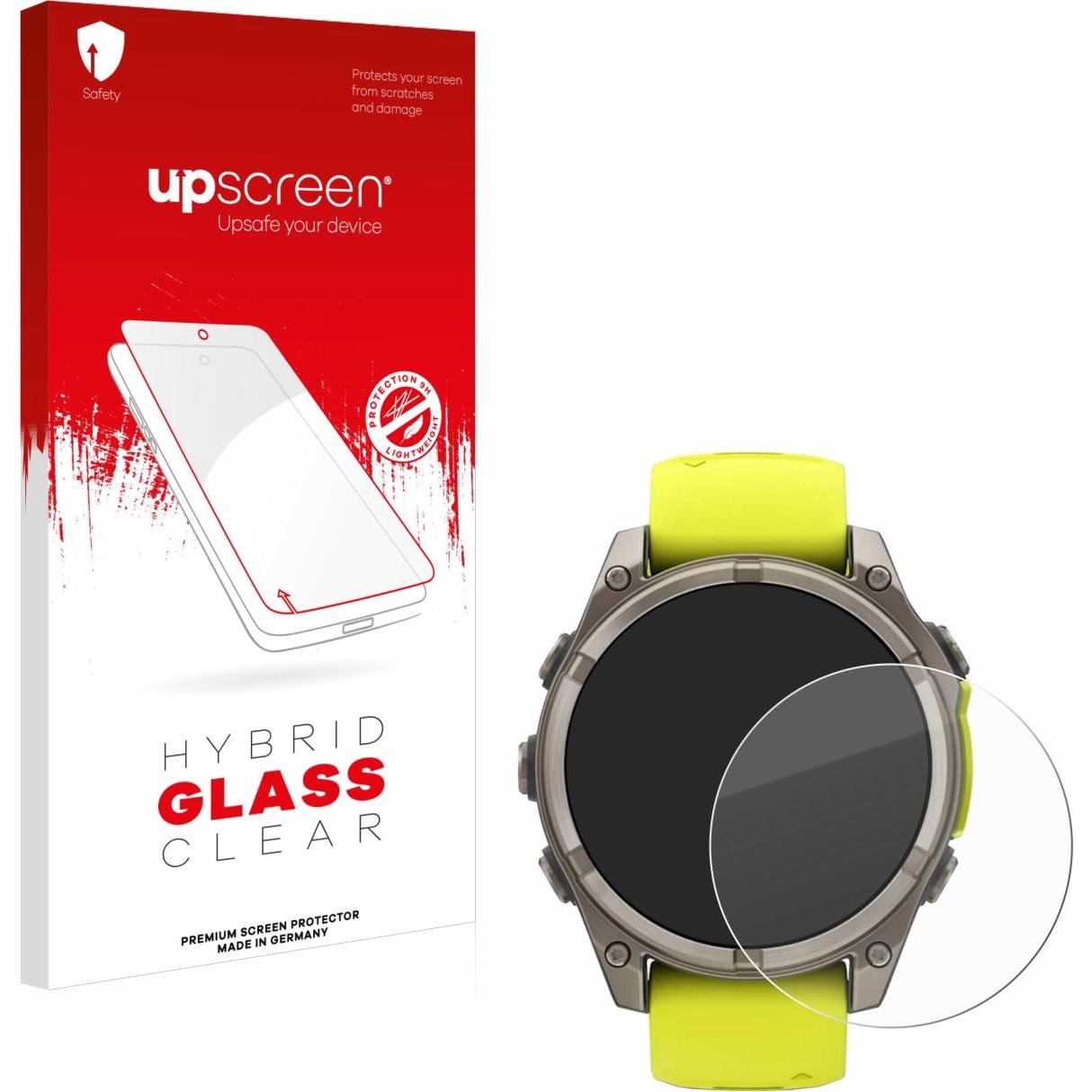 Thumbnail - upscreen Schutzglas Schutzfolie Glas Folie Displayschutz klar, Smartwatch Schutzfolie, Transparent
