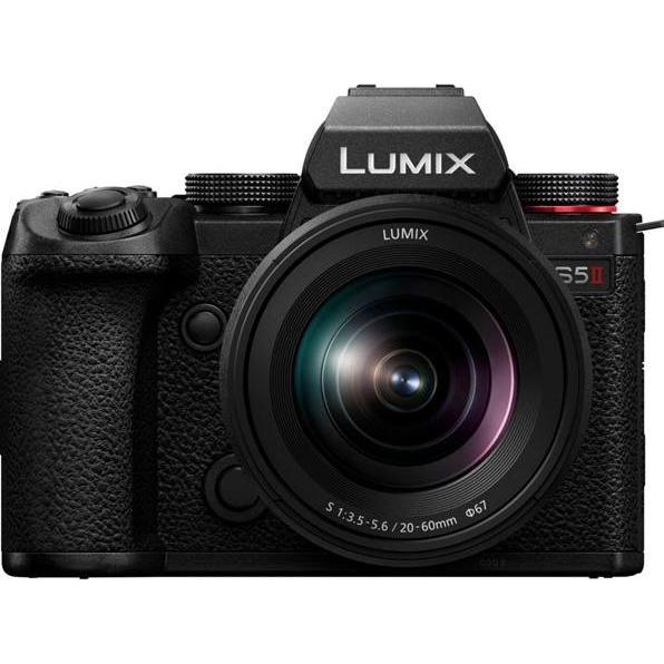 Panasonic Lumix S5II Kit (20 - 60 mm, 24.20 Mpx, Vollformat), Kamera, Schwarz
