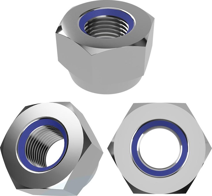 Immagine prodotto Offgridtec Dadi autobloccanti M3 in acciaio inox V2A 304 DIN 985 25 pz. (M6, M8, M12, M3, M16, M10, M5, M2, M4)