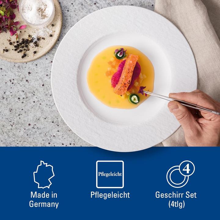 Produktbild Villeroy & Boch Teller-Set Manufacture Rock (2 Stk.)