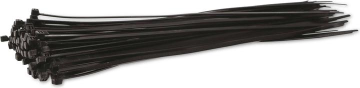 Actual product image KSS Range of cable ties polyamide 6.6, black, 300x4.8, UV-resistant, 100 pcs. (Plastic cable ties, 300 mm, 100 pcs.)