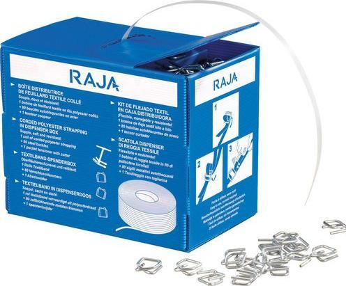 Actual product image Raja Dispenser box MFC97 White Polyester fibre (1 Piece)