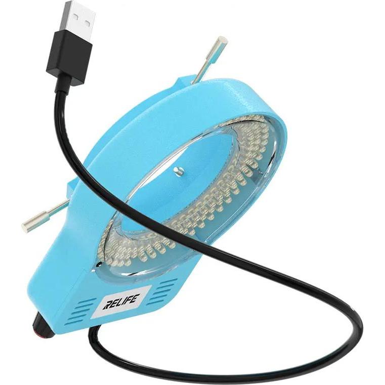 Relife Microscope USB LED Light RL-033M, Blue