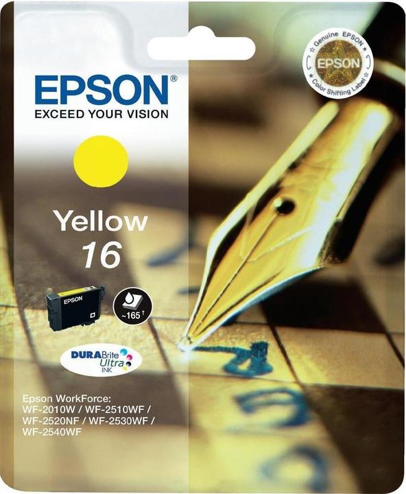Produktbild Epson Ink Cartr Durabrite Yel 16 (Y)