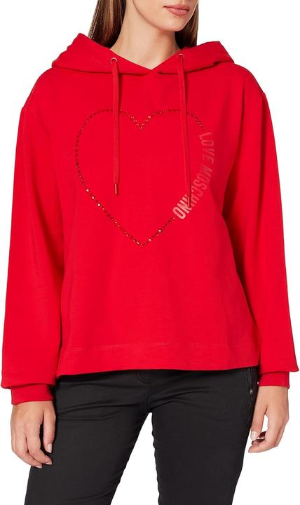 Produktbild Love Moschino Womens Sweatshirt, RED, 38 (38)