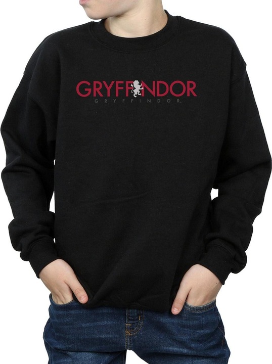 Produktbild Gryffindor Text Sweatshirt Jungen (140, 146)