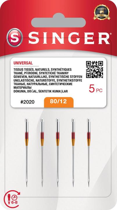 Singer Nadel N2020 -12/80 Blister 10St.