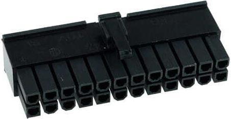 Actual product image Phobya ATX Power Connector 24Pin male