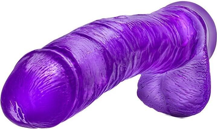 Produktbild Blush Novelties B Yours Plus - Realistic Clear Dildo 14 Inch Long 2.5 Inch Thick Dildo with Suction