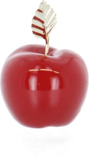Produktbild MICA Living Apfel rot/gold - ca. 9 x 9 x 12 cm (9 x 9 x 12 cm)