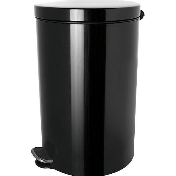Thumbnail - Helit Tretabfallb.Silberionen 3l sz, Abfalleimer, Schwarz