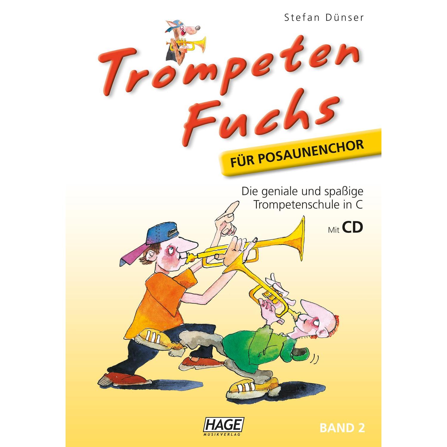 Trometen Fuchs 2, Ausgabe in C für Posaunenchor, Sachbücher von Stefan Dnser