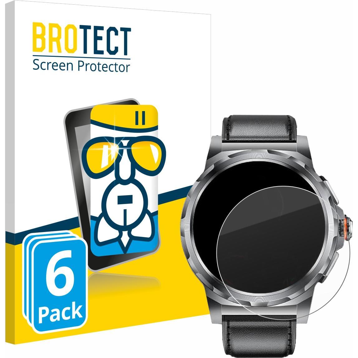 BROTECT Schutzglas Schutzfolie Displayschutz Display Schutz Glas Folie klar, Smartwatch Schutzfolie, Transparent