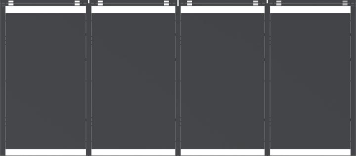 Immagine prodotto Axi Contenitore per rifiuti Lucas in metallo antracite/legno 4x 240L