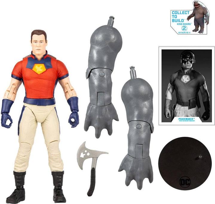 Actual product image McFarlane Suicide Squad: Peace Maker (Unmasked) - Build A