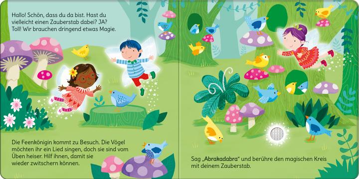 Actual product image Mein Zauberstab-Klangbuch: Im Feenland (German, Sam Taplin, 2024)