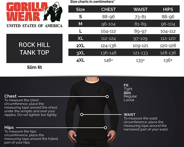 Immagine prodotto Gorilla Wear Canotta Rock Hill nera (S)