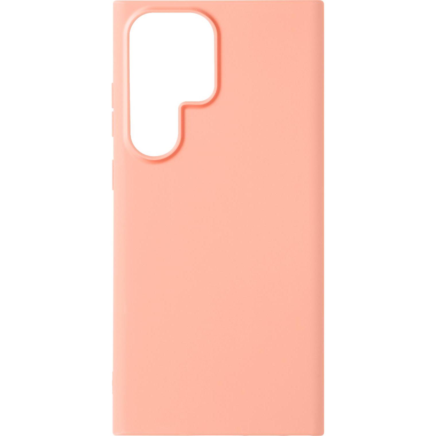 3MK Matt Case Soft Touch Silikonhülle Series (Samsung Galaxy S23 Ultra), Smartphone Hülle, Rosa