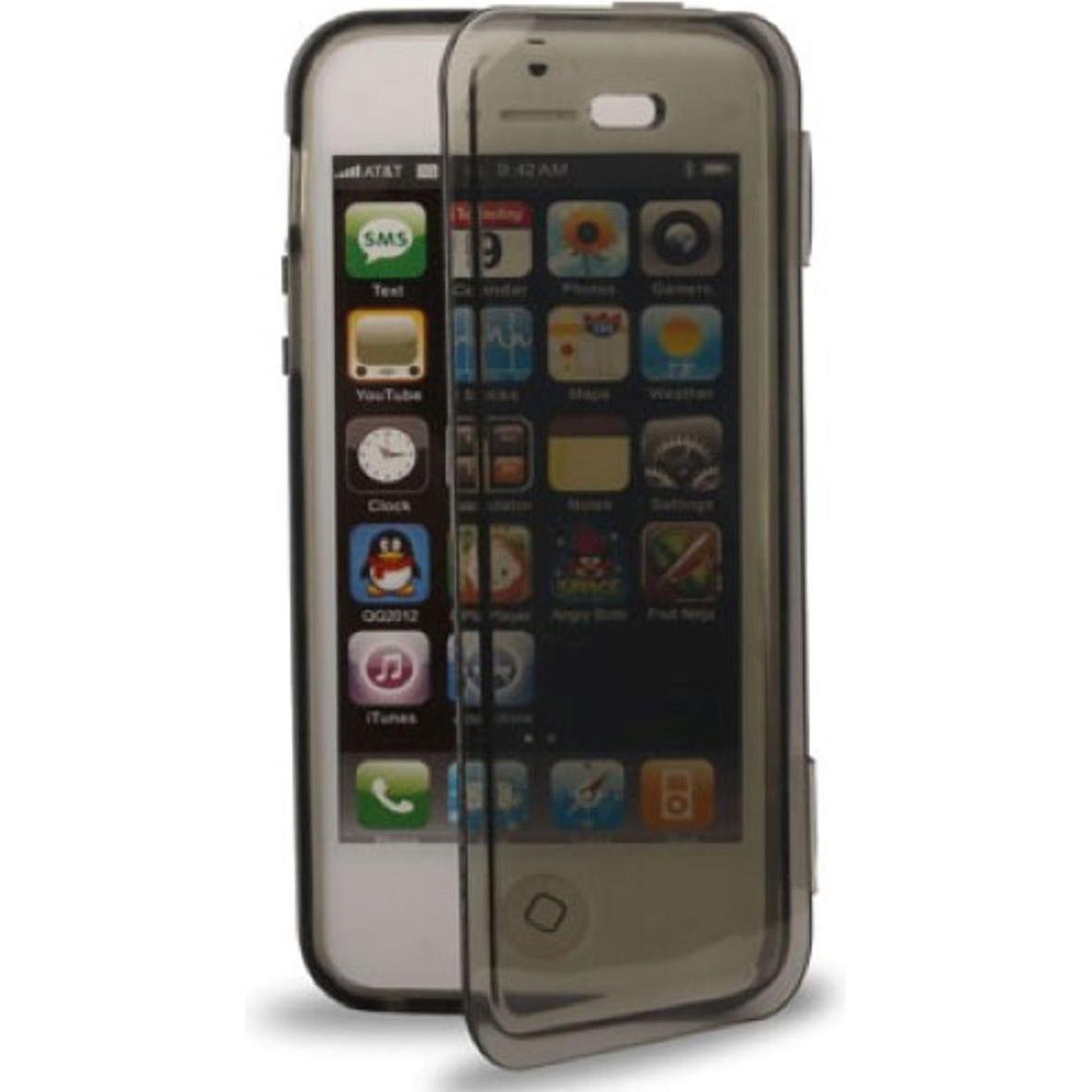 Thumbnail - König Design Horizontal Klapphülle TPU Handyhülle für iPhone 5 & 5s (Apple iPhone 5), Smartphone Hülle, Schwarz