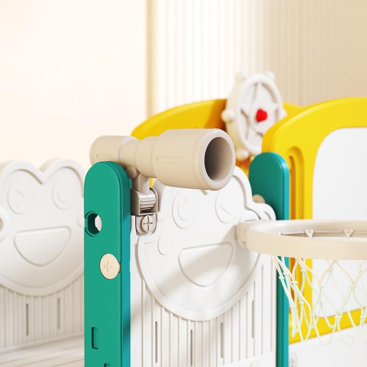 Actual product image Aiyaplay Kinderrutsche HDPE Gelb