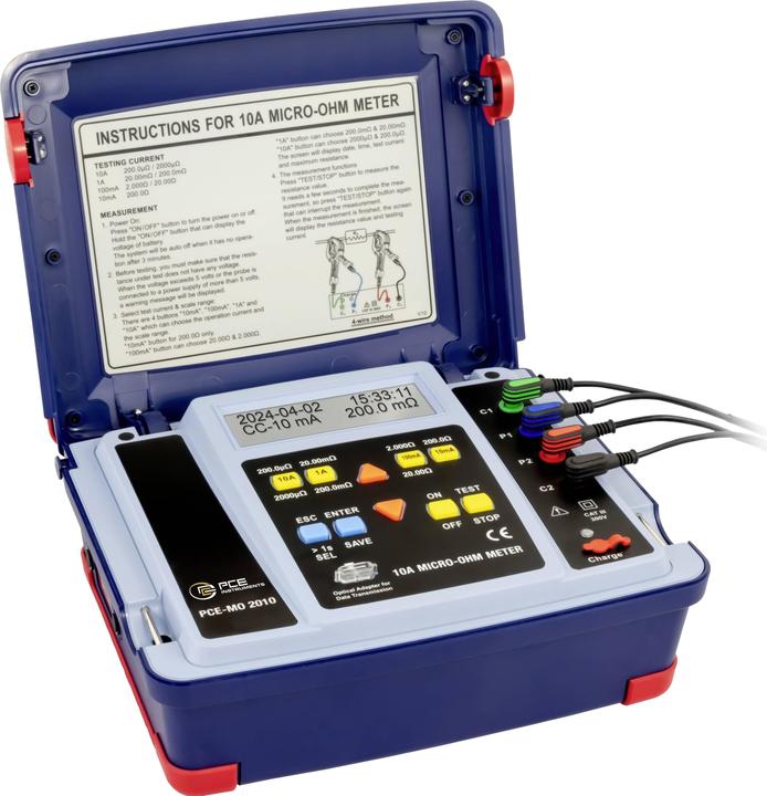 Actual product image PCE Instruments Ohmmeter