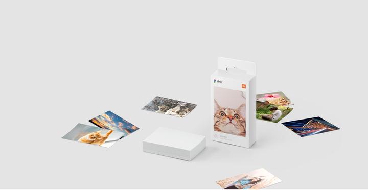 Produktbild Xiaomi Mi Portable Photo Printer Paper (287 g/m², 50 x 76 mm, 20 x)