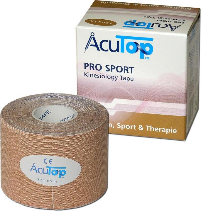AcuTop Kinesio Tape Pro Sport, 5cmx5m, beige (5 m)