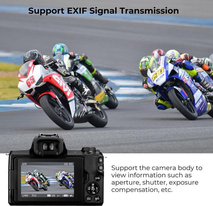 Actual product image K&F Concept Adapter ring for Canon EF/EF-S to EOS R mount