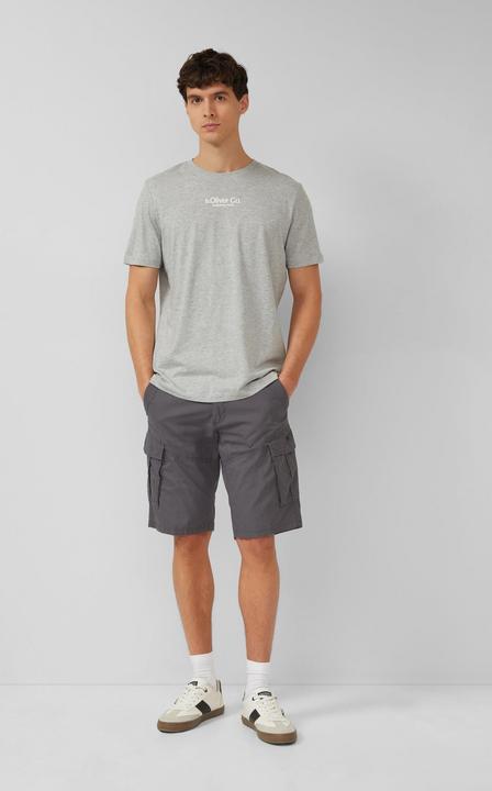 Image du produit s.Oliver File: Cargo-Shorts mit Logo-Details (33)
