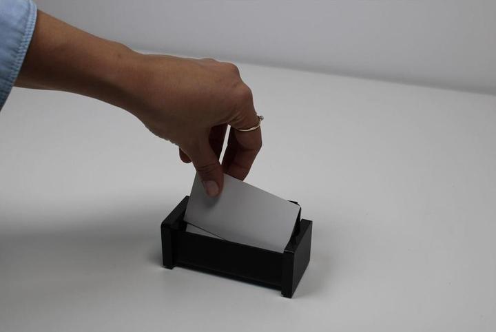 Produktbild Wedo Visitenkartenhalter Black Office (A5)