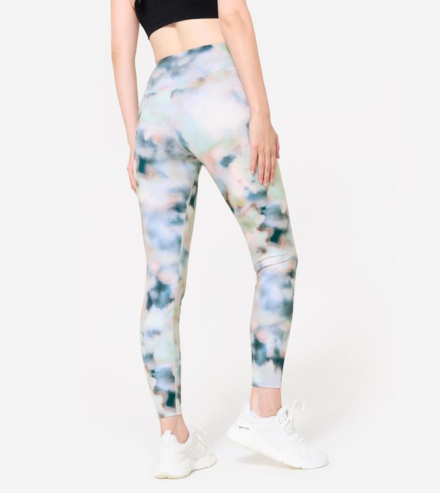 Image du produit Domyos Legging fitness taille haute femme, multicolore (W26/L30)