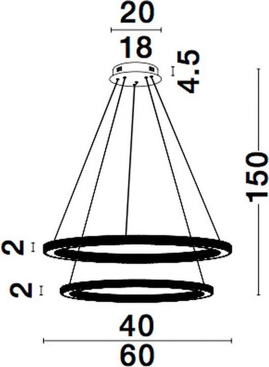 Productafbeelding Nova Luce Cilion (3555 lm)