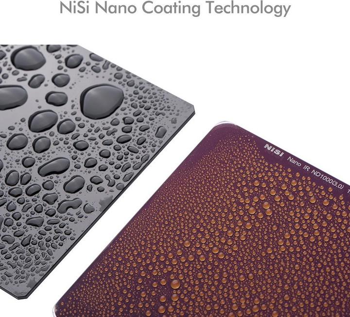 Produktbild Nisi Nano IR ND16 (1.2) 100x100mm 4 Stop (100 mm, ND- / Graufilter, 100 mm)