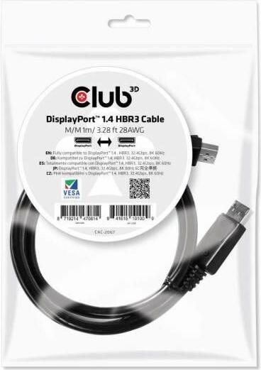 Produktbild Club 3D DisplayPort — DisplayPort (1 m)