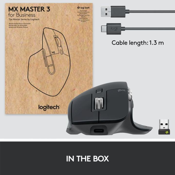Image du produit Logitech MX Master 3S for Business (Sans fil)