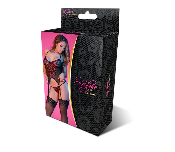 Produktbild Magic Silk Merry Widow & G-Set (S, M)