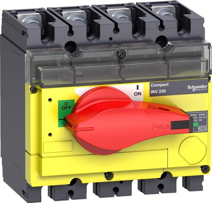 Produktbild Schneider Electric Lasttrennsch. INV250, 4 P, 250A/690V 31187