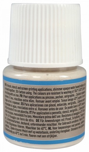 Actual product image Pebeo Setacolor Opaque (Shimmering ivory, 45 ml)