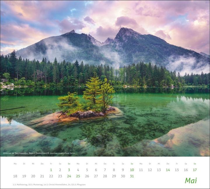 Produktbild times&more Alpen Bildkalender 2026