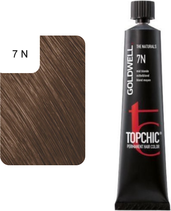 Actual product image Goldwell Topchic (7N Medium blonde)
