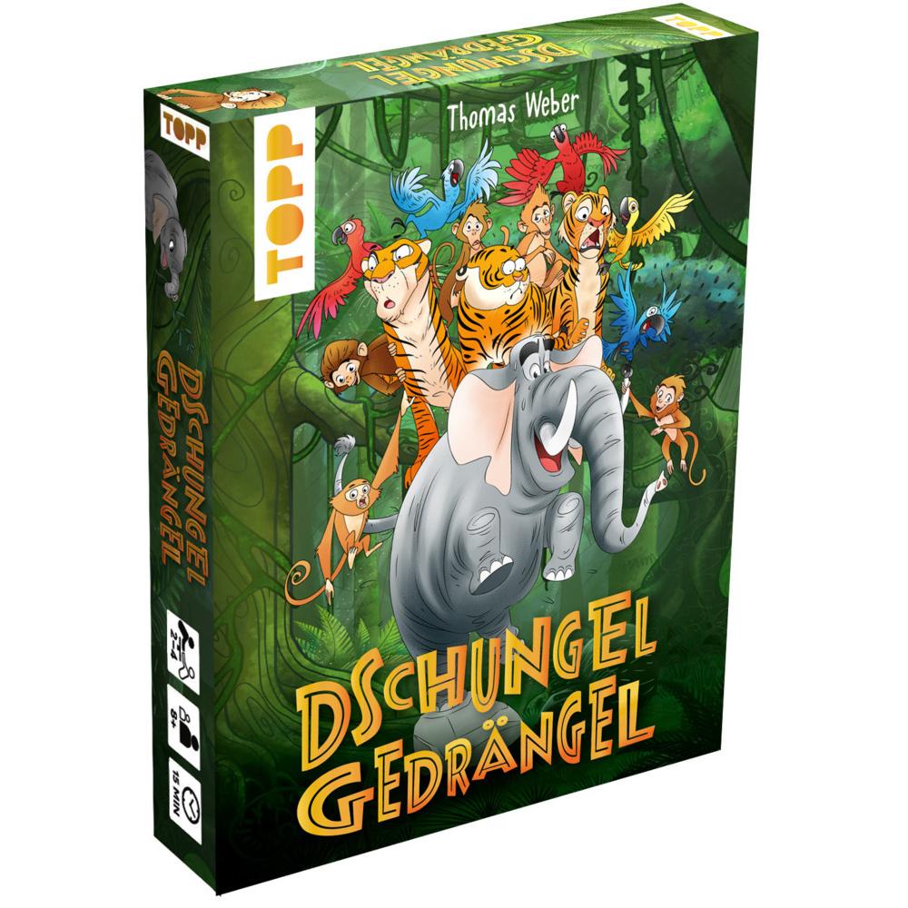 Frech Dschungelgedrängel – Das Kartenspiel für tierischen Tumult (Deutsch)
