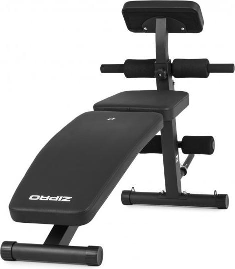 Actual product image Zipro Volume training bench with leg press and prayer bar