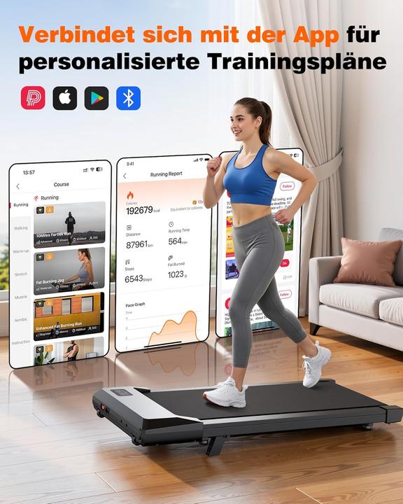 Actual product image Superun Walking Pad mit Steigung und App-Steuerung