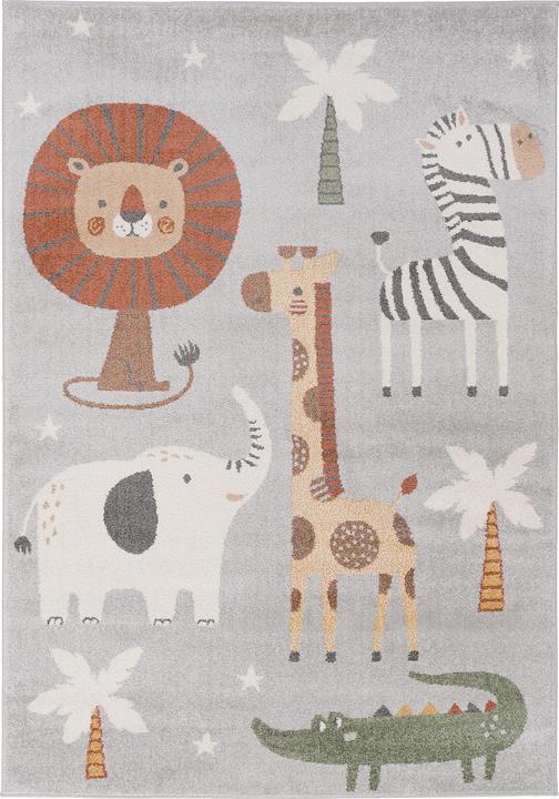 Produktbild Pergamon Kinder Teppich Softstar Kids Safari Animal Friends