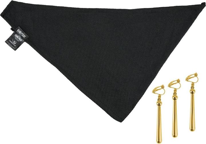 Cinereplicas Set di bandana e orecchini di un pezzo Zoro
