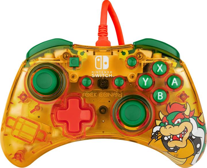 Actual product image PDP Controller Rock Candy Bowser (Switch OLED, Switch)