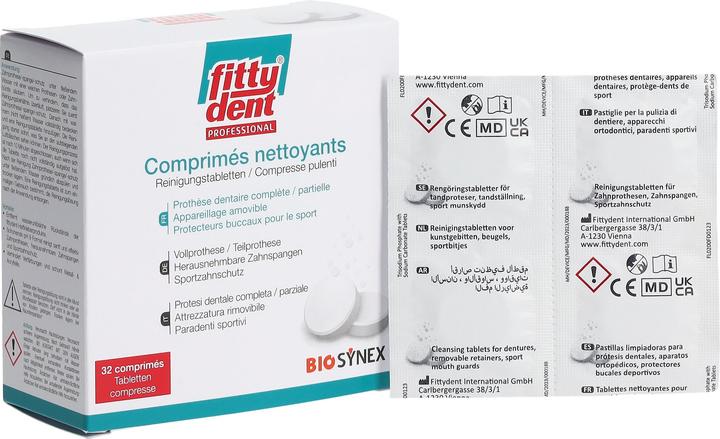 Actual product image Fittydent Reinigungstabletten Tabl